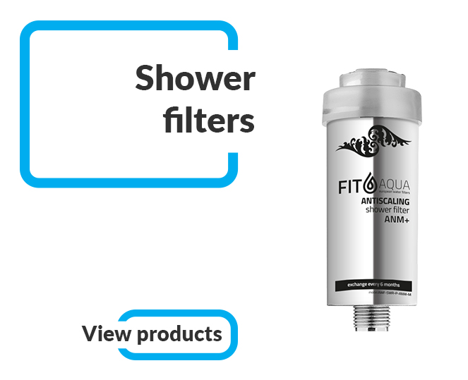 5 x duschfilter FitAqua antiscaling Filtro Acqua per Doccia contro cloro e calcare 